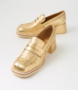 AYAMO MI OLD GOLD TUMBLE LEATHER