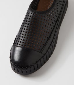 BREAKIT MI BLACK BLACK SOLE LEATHER