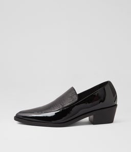 DANDLE MI BLACK BLACK PATENT LEATHER