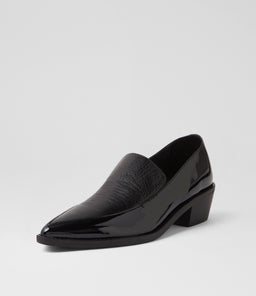 DANDLE MI BLACK BLACK PATENT LEATHER
