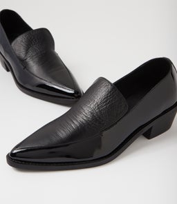 DANDLE MI BLACK BLACK PATENT LEATHER