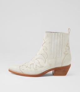 EEGER MI WHITE DISTRESSED LEATHER