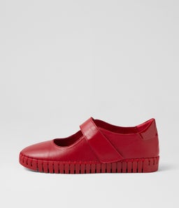 HARMONEES MI DK RED DK RED LEATHER PATENT