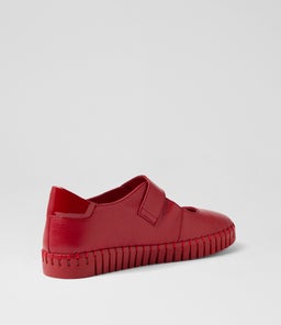 HARMONEES MI DK RED DK RED LEATHER PATENT