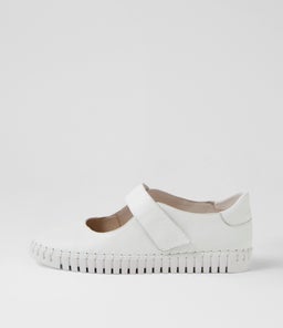 HARMONEES MI WHITE WHITE SOLE LEATHER