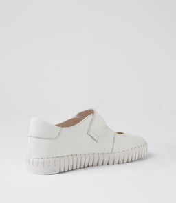 HARMONEES MI WHITE WHITE SOLE LEATHER