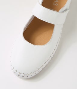 HARMONEES MI WHITE WHITE SOLE LEATHER