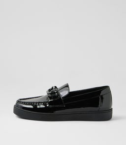 JUMPIN MI BLACK BLACK SOLE PATENT LEATHER