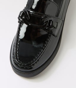 JUMPIN MI BLACK BLACK SOLE PATENT LEATHER