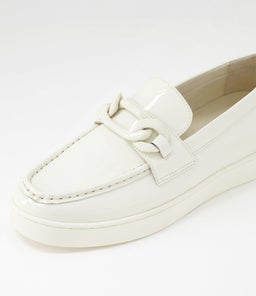 JUMPIN MI IVORY IVORY SOLE PATENT LEATHER