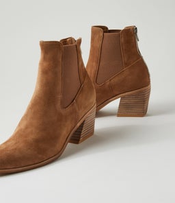JENNIBEE MI LT CHOC SUEDE