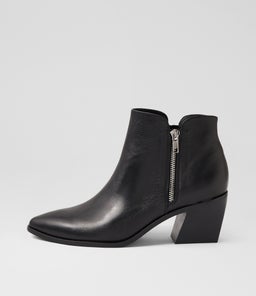 JOGEE MI BLACK BLACK HEEL LEATHER