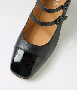 KUTESY MI BLACK BLACK PATENT LEATHER