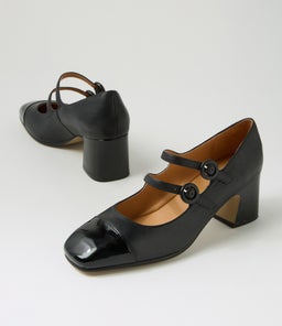 KUTESY MI BLACK BLACK PATENT LEATHER
