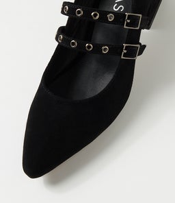 MANASIS MI BLACK SUEDE