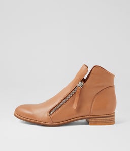NYCER MI DK TAN LEATHER