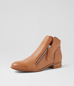 NYCER MI DK TAN LEATHER