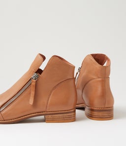NYCER MI DK TAN LEATHER