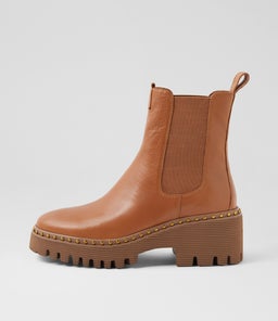 OVEREM MI DK TAN LEATHER
