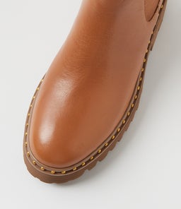 OVEREM MI DK TAN LEATHER