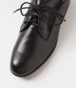 QEEPIT MI BLACK BLACK HEEL LEATHER