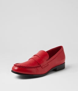 QUACKA MI DK RED LEATHER