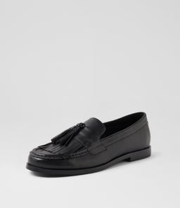 QASER MI BLACK BLACK HEEL LEATHER