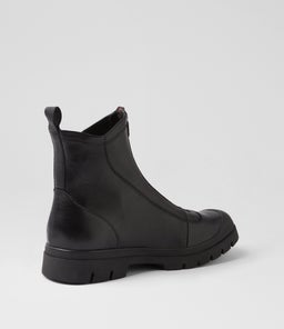 SARABO MI BLACK BLACK SMOOTH LEATHER