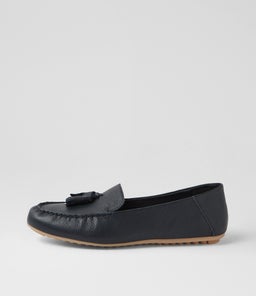 VYKING MI NAVY TUMBLE LEATHER