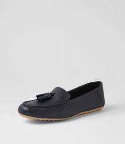 VYKING MI NAVY TUMBLE LEATHER