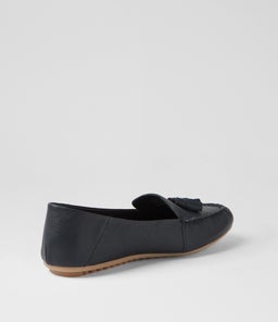 VYKING MI NAVY TUMBLE LEATHER