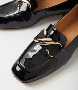 PINNY MI BLACK PATENT LEATHER