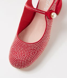 WALTZA MI RED SUEDE