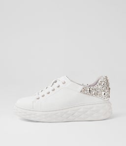 IDYLL MI WHITE SILVER LEATHER JEWELS