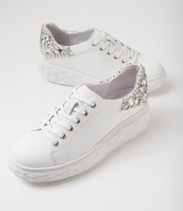 IDYLL MI WHITE SILVER LEATHER JEWELS