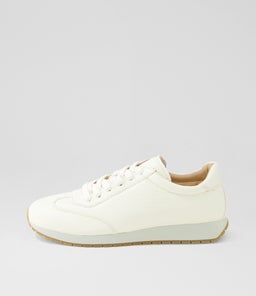 POLLINS MI OFF WHITE LEATHER