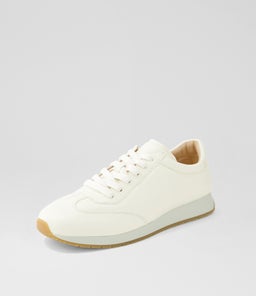 POLLINS MI OFF WHITE LEATHER