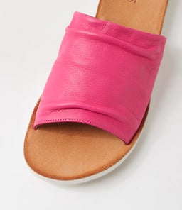 NICKIE MI FUCHSIA WHITE SOLE LEATHER