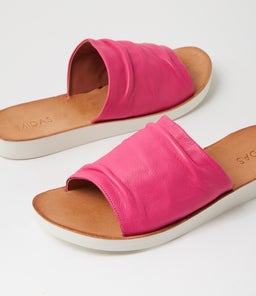 NICKIE MI FUCHSIA WHITE SOLE LEATHER