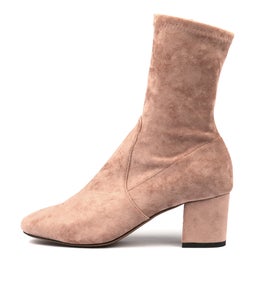 CAREFUL BLUSH STRETCH MICROSUEDE