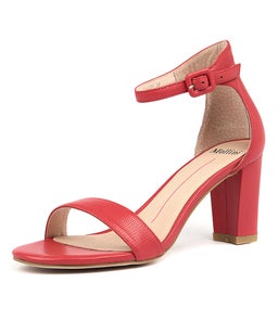GESSIE RED LIZARD LEATHER