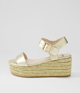 NOLESS PALE GOLD GOLD LEATHER ROPE