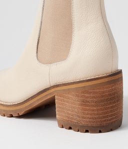 BISCOTI OATMILK LEATHER