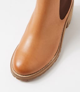 BISCOTI DK TAN LEATHER