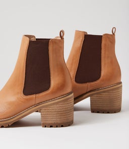 BISCOTI DK TAN LEATHER