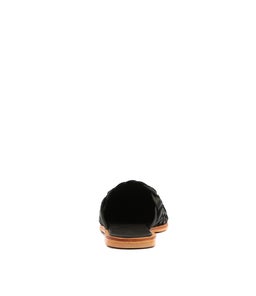 LUELLA MO BLACK WASHED LEATHER