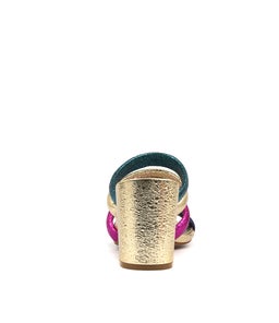 TONDASH BRIGHT METALLIC MULTI LEATHER