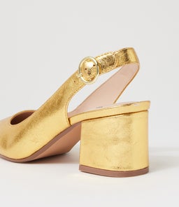 RANGO GOLD CRACKLE LEATHER