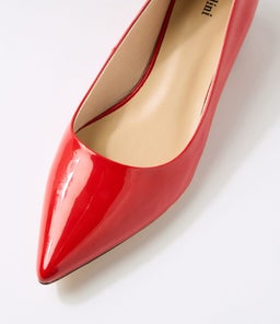THEGO MO RED PATENT LEATHER