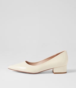 THEGO MO CREAM PATENT LEATHER